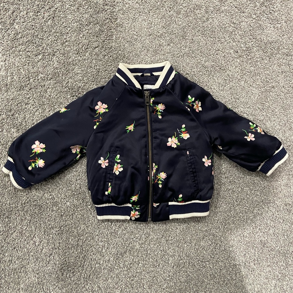 Floral GAP bomber jacket